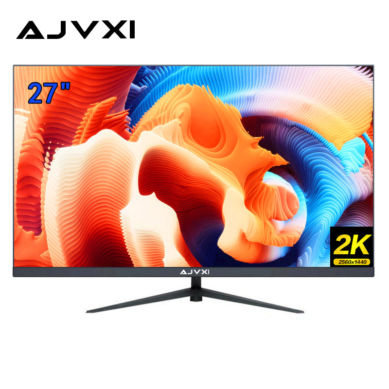 27" 2K 2560*1440 1440P 60Hz 75Hz 平面 高清VGA 顯示器