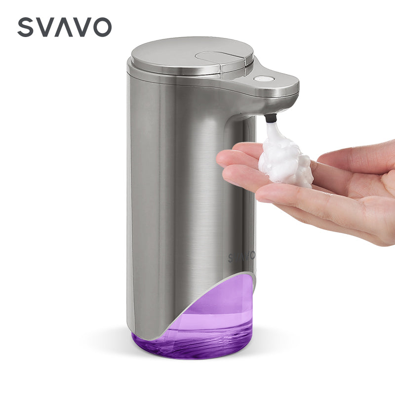 V-370 非接觸式感應皂液器 電池供電自動泡沫液體皂液器