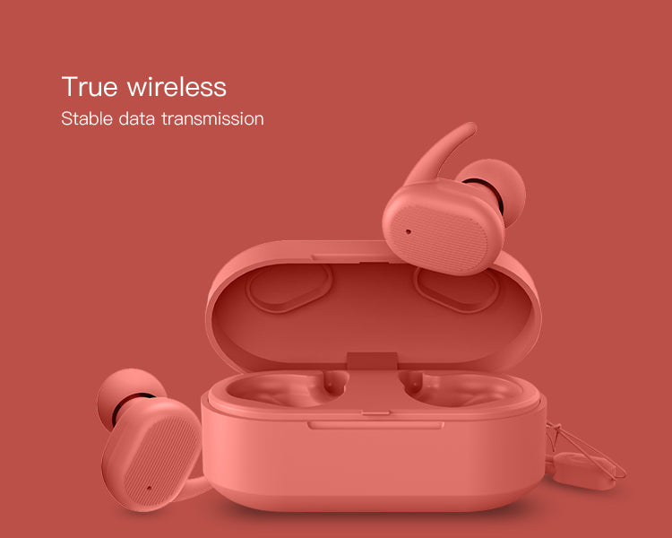 觸控無線藍牙入耳式 TWS 藍牙立體聲重低音運動耳機