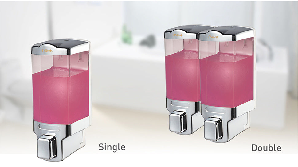 V-8121 Refillable liquid manual soap dispenser