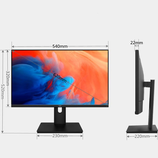 27" Height Adjustable 2K/144Hz 2560*1440 1440P Monitor LED PC IPS HD Computer Screen