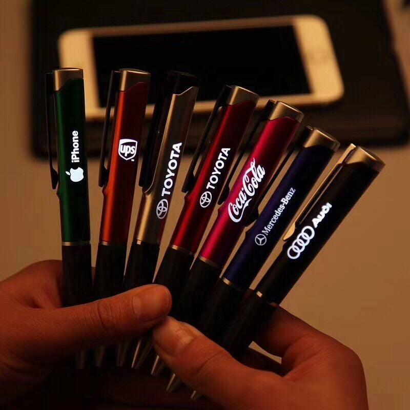 3 in 1 customized LOGO light-up stylus