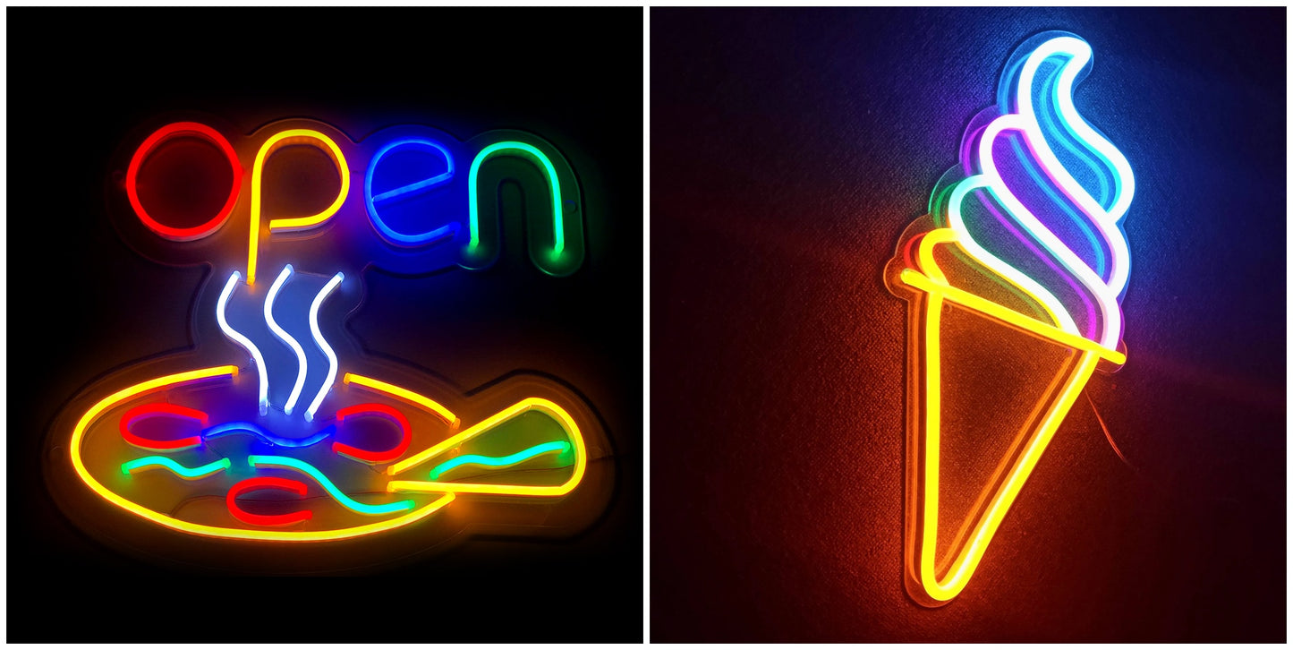 LED Signboard Neon Visual Sign Light