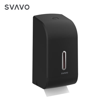 PL-151068 Wall-mounted ABS plastic waterproof double roll paper towel dispenser