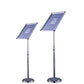 A3 aluminum poster advertising stand height adjustable display stand