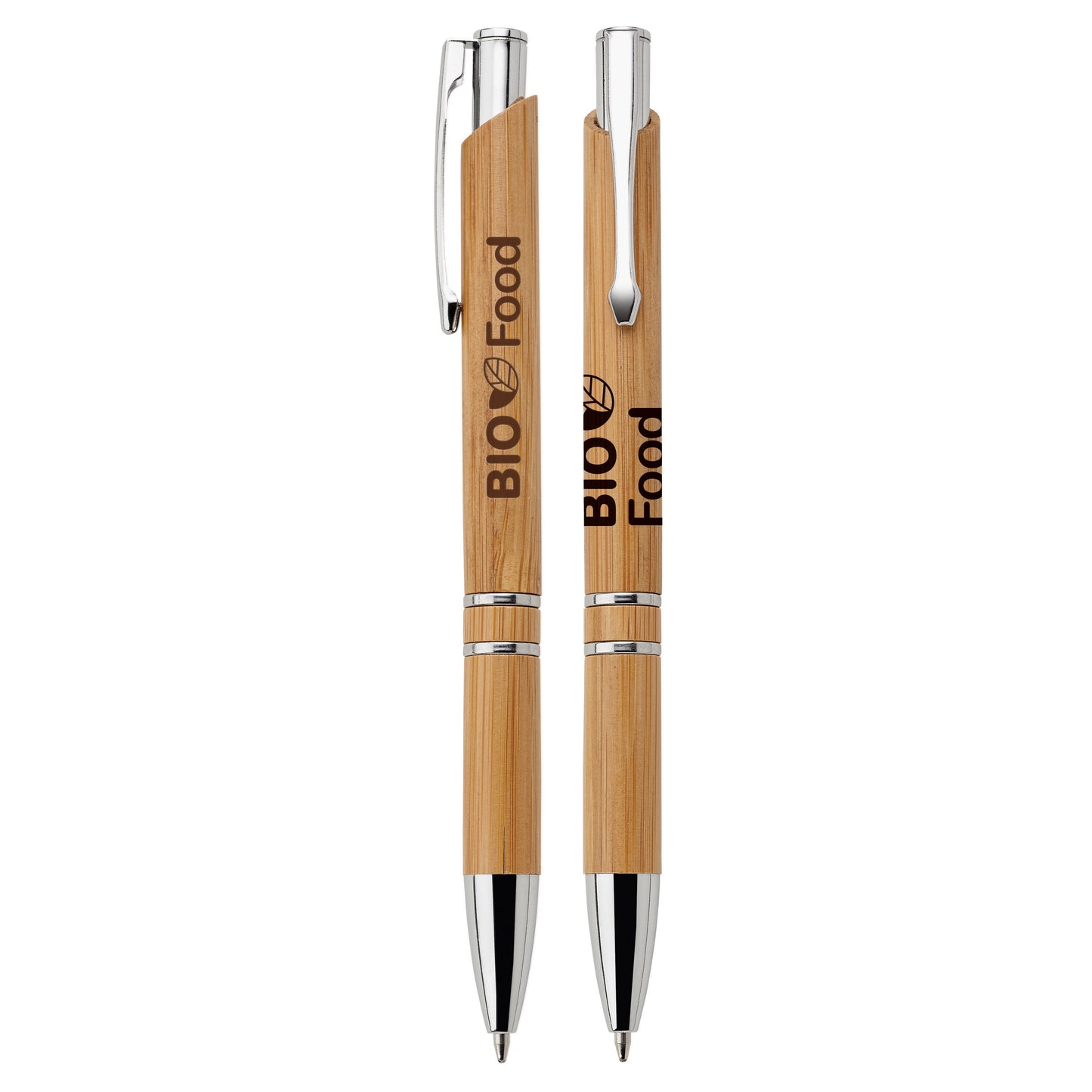 Promotional LOGO custom gift environmentally friendly bamboo ballpoint pen