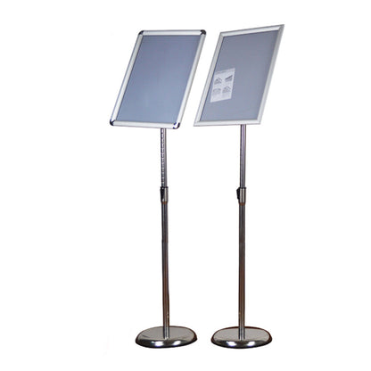 A3 aluminum poster advertising stand height adjustable display stand