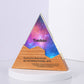 Solid wood crystal new product trophy award crystal commemorative trophy