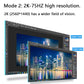 27" Dual Mode 2K/144Hz 2560*1440 1440P 平面 液晶顯示器 LED HDM 兼容