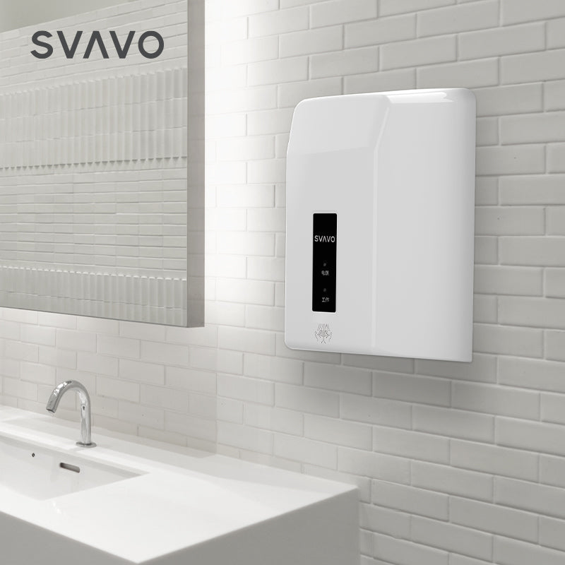 VX280 commercial wall-mounted fully automatic hand dryer contact-free high-speed fast drying hands-free electric induction hand dryer