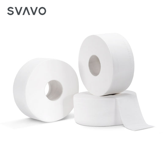 V-SD800C high quality biodegradable water-soluble environmentally friendly wood pulp large roll toilet paper