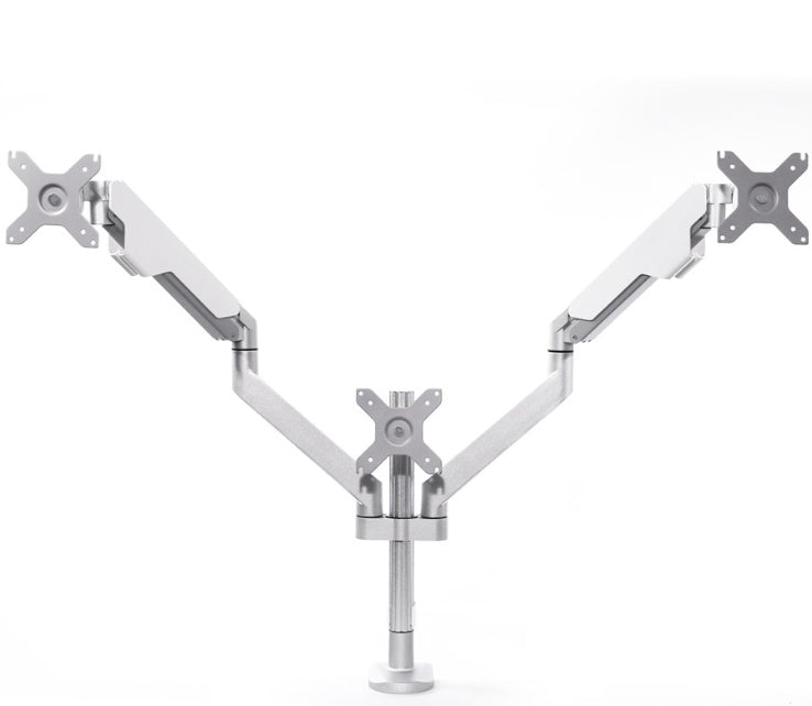 Desktop adjustable monitor gas spring monitor arm single arm installation maximum 9KG and 27" LCD screen