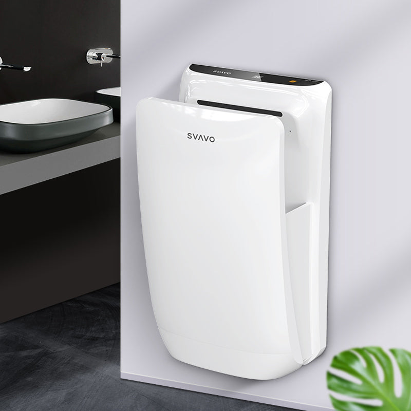 PL-151076 Portable bathroom commercial wall-mounted electric high-speed 1600W ultra-powerful automatic infrared sensor jet hand dryer