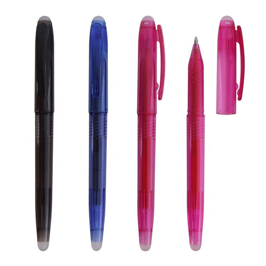 Plastic magic disappearing ink friction erasable gel pen with LOGO customization