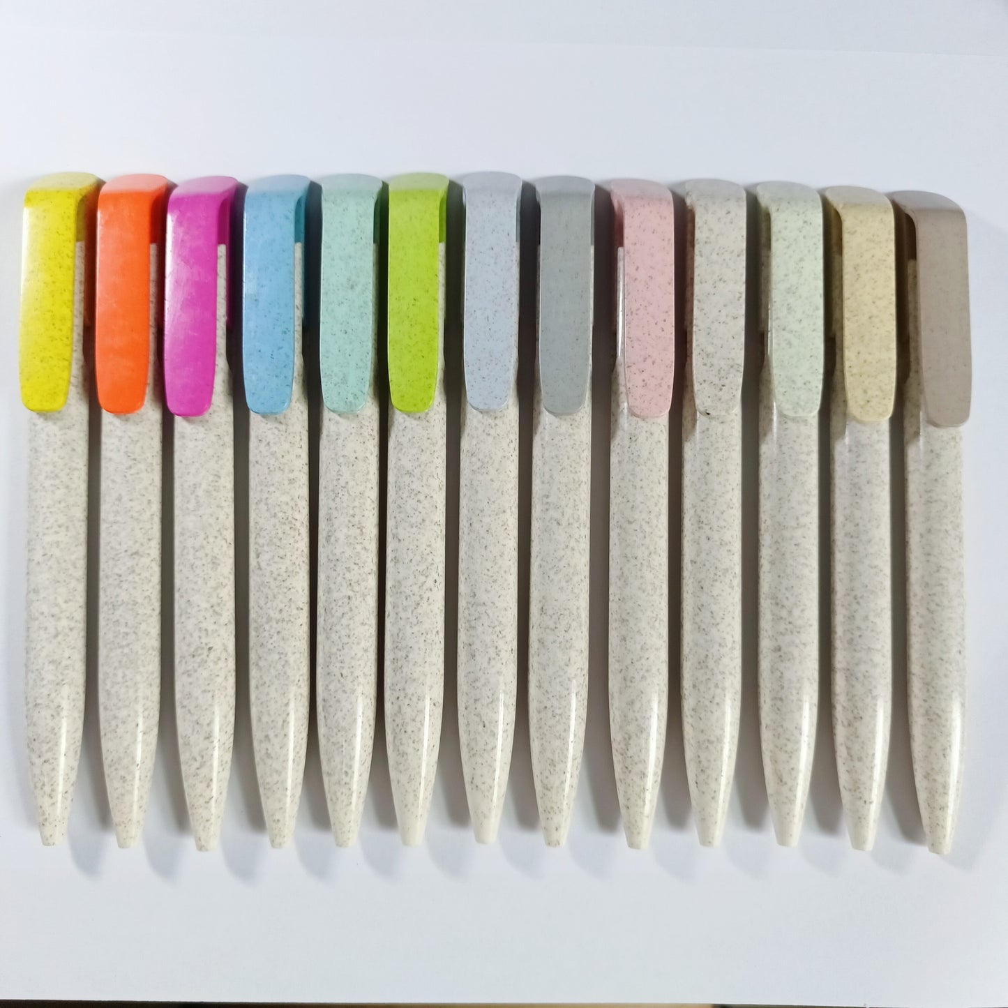 Customized environmentally friendly wheat straw material ballpoint pen