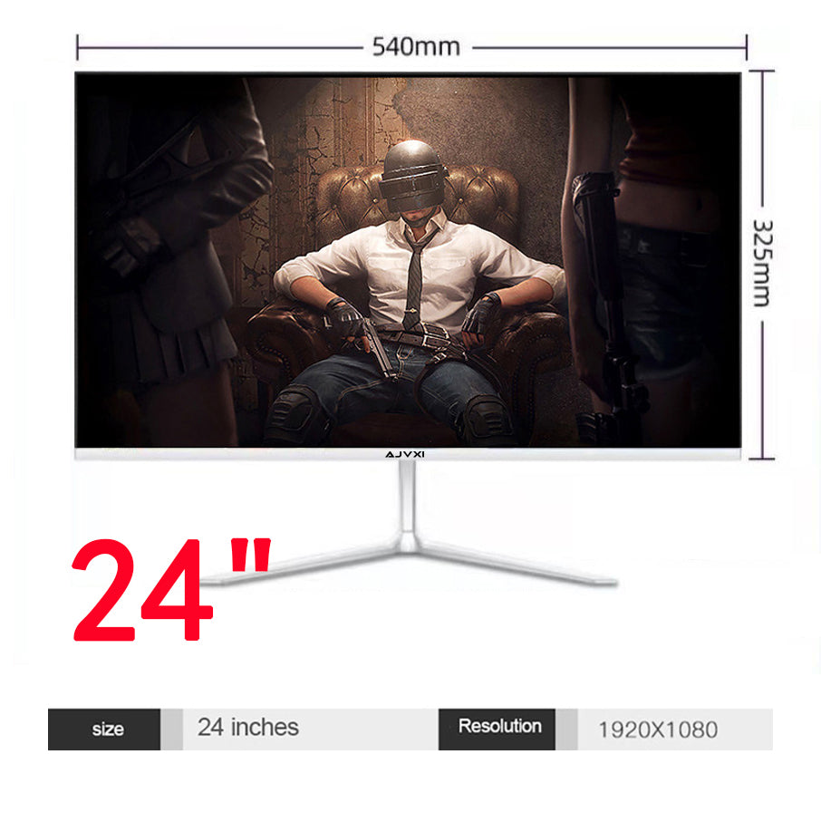 24" 1K 1920*1080 1080P flat 144Hz 165Hz HD VGA suitable for office gaming monitors