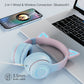 Wireless Bluetooth BT029C Luminous Cat Ear Gaming Esports Anchor Headphones