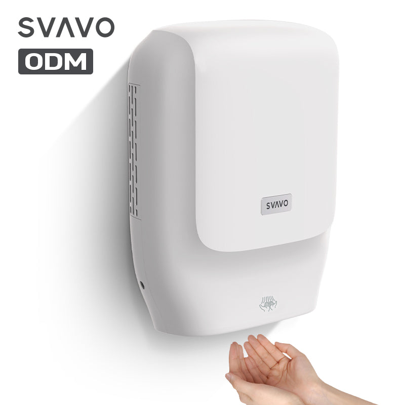 PL-151070 Economical portable bathroom touch-free wall-mounted automatic induction electric hand dryer