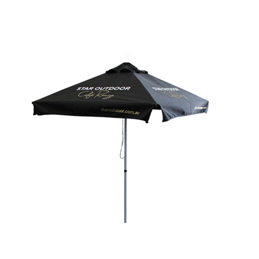 Aluminum printed umbrella garden beach cafe market