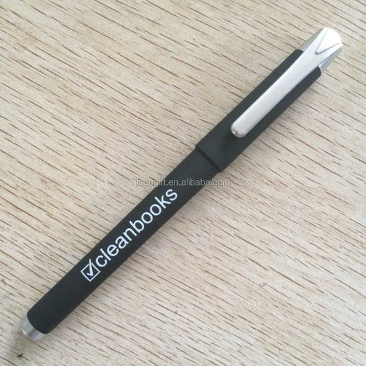 Ordinary gel pen type black rubber gel pen