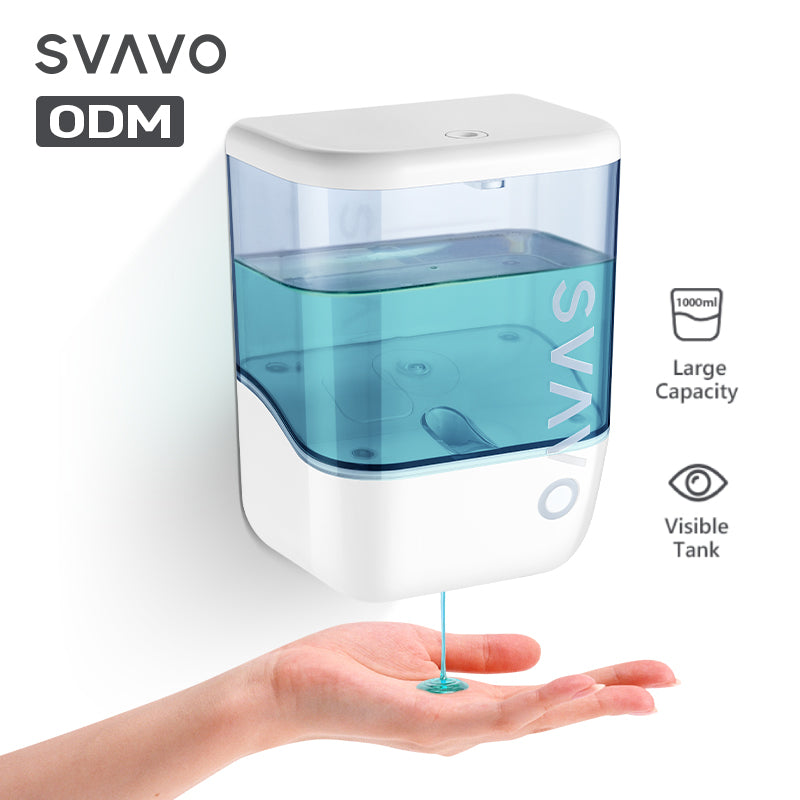 OS-0410 Wall Mounted 1000ML Non-Contact Automatic Infrared Sensor Foam Hand Sanitizer Dispenser