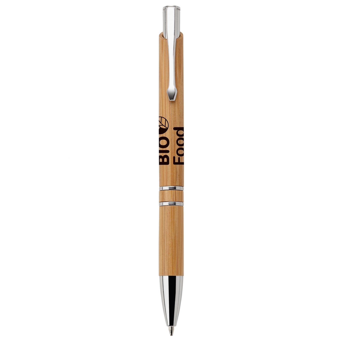 Promotional LOGO custom gift environmentally friendly bamboo ballpoint pen