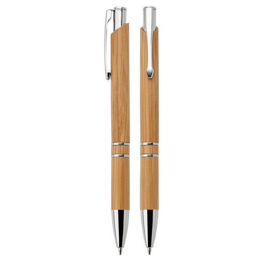 Promotional LOGO custom gift environmentally friendly bamboo ballpoint pen