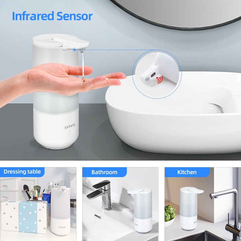 V-475 High Quality Touchless Bathroom Kitchen Shower Automatic Foaming Hand Sanitizer Soap Dispenser