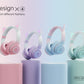 Wireless Bluetooth BT029C Luminous Cat Ear Gaming Esports Anchor Headphones