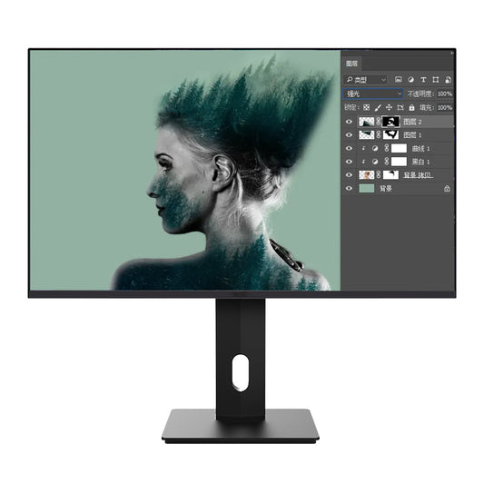 27" Height Adjustable 1K 1920*1080 1080P 60Hz 75Hz QHD LCD Monitor