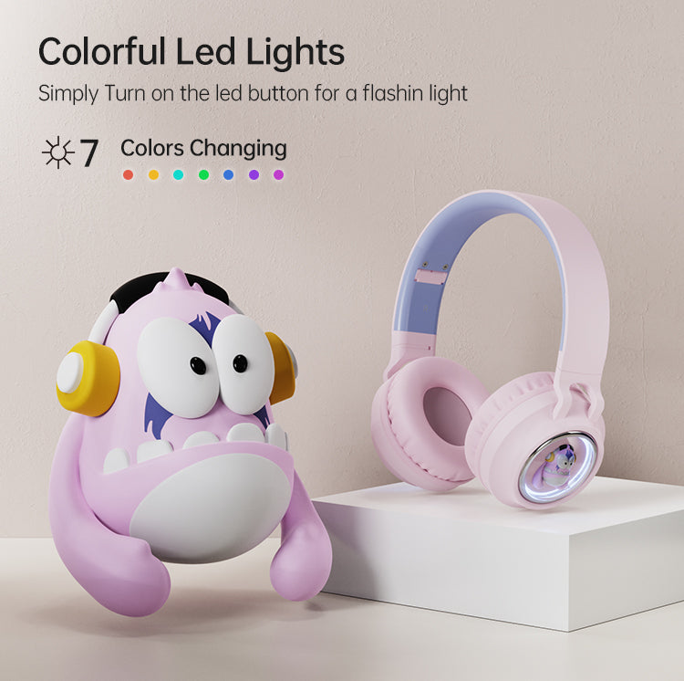 Q1 wireless over-ear children's Bluetooth headphones