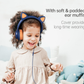 Cute Cat Ears Children's Microphone Line Control Headphones Online Class Headphones EP08