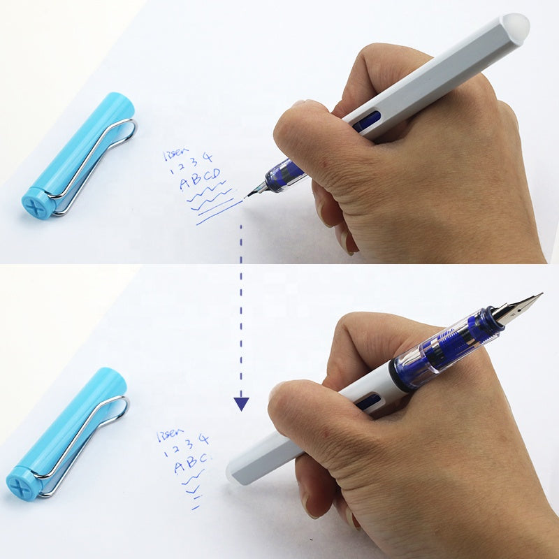 定制 獨立筆芯鋼筆尖塑料可擦液體墨水中性筆帶標誌