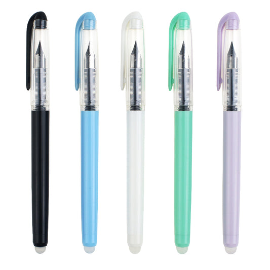 Custom Promotional Erasable Gel Ink Bag Fountain Pen