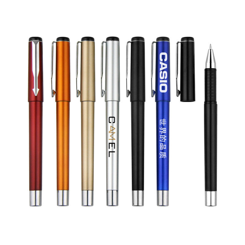 Promotional plastic gift advertising ink gel pen