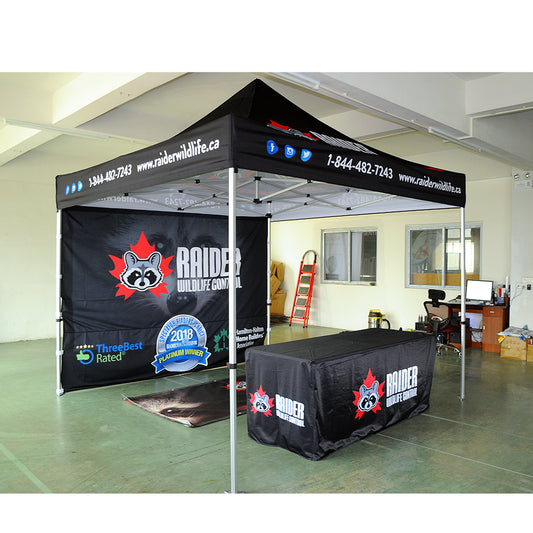 Exhibition pop-up event folding aluminum tent