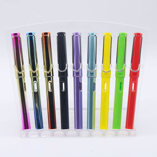 Premium lightweight promotional plastic calligraphy pen