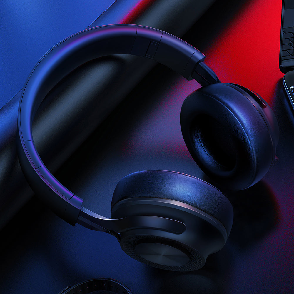 專業 DJ Studio 可折疊無線黑色耳機