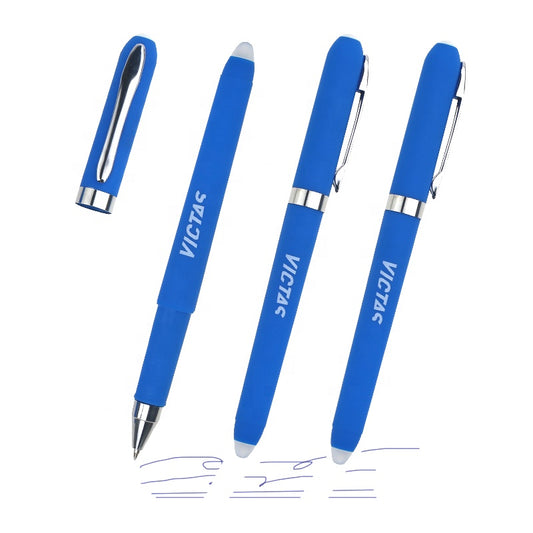 Brand new plastic Japanese magic disappearing ink friction erasable gel ink pen with logo customization