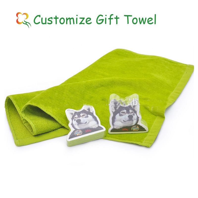 Compressed magic towel custom gift