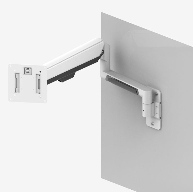 VESA 氣彈簧 掛牆監視器臂 可安裝在牆上的 LCD 監視器支架上 監視器臂