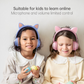 Cute Cat Ears Children's Microphone Line Control Headphones Online Class Headphones EP08