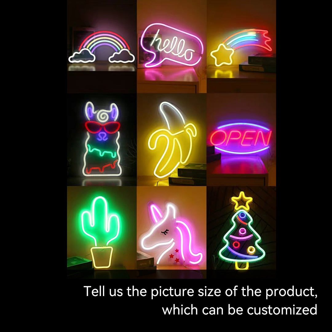 Neon Party LED Sign