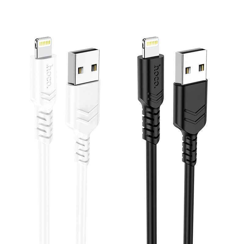 HOCO X62 charging data cable is suitable for Apple Android type-c mobile phone 5A elastic fast charging cable