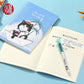 Comix My Emperor Wansui Nautical Model Student Cute Notebook A5/B5 Stitched Binding Coil Blank Page Soft Copy WHCF5302