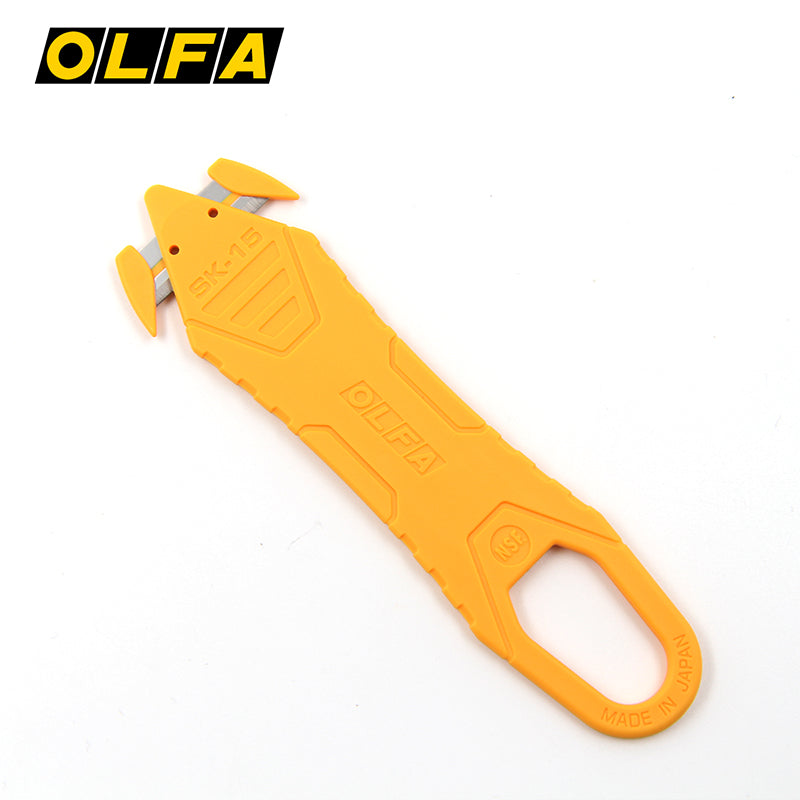 Japan OLFA SK-15 portable safety cutting knife box opening knife express delivery utility knife film cutting knife