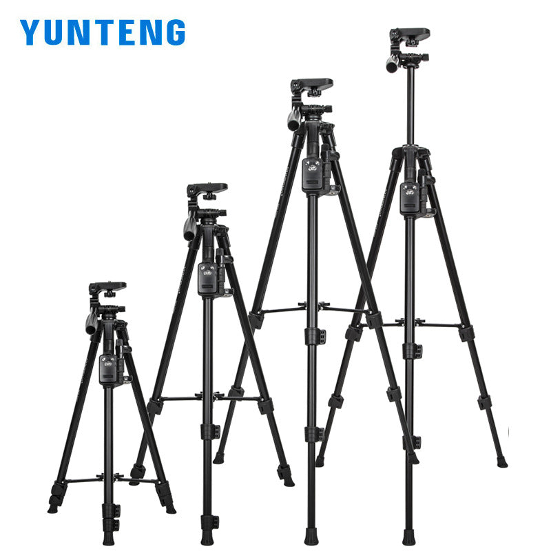 Yunteng 5208L upgraded version mobile phone Bluetooth remote control bracket live broadcast tripod portable selfie photo tripod