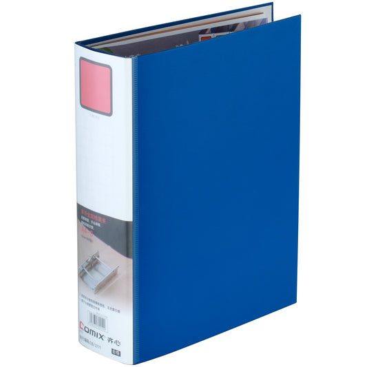 Comix A4 PVC metal single-open large-capacity Japanese-style folder A19