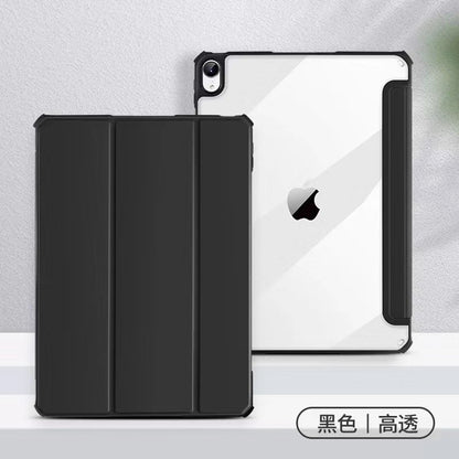 New iPad Pro11 protective case iPad Air4 transparent 10.9" soft edge hard bottom 10.2 anti-fall protective case