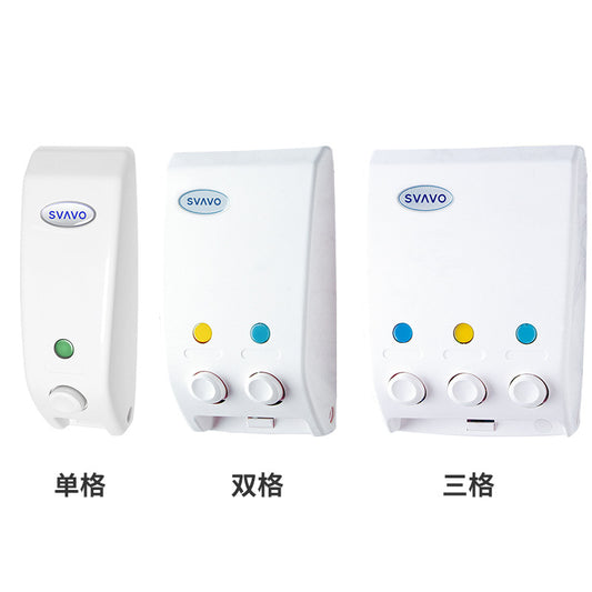 V-101 Hand sanitizer press bottle wall hanging shampoo shower gel hanging wall punch-free soap dispenser bottle